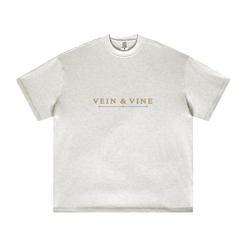 305GSM Unisex FOG Earth-Tone 20-Color Drop-Shoulder T-shirt Beige 
